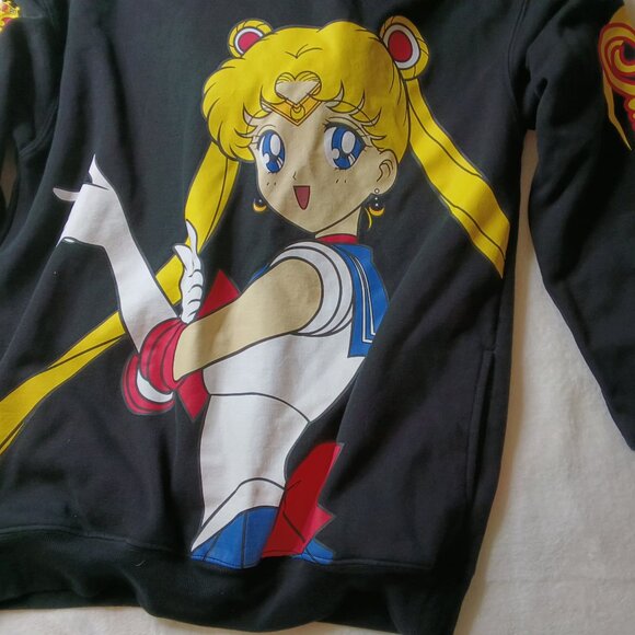 Naoko Takeuchi/PNP, Toei Animation β€ Sailor Moon Jumbo Print Hoodie Medium β€ - Picture 9 of 16